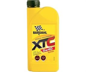 5W-40 XTC A3 B4 BARDAHL 1L   Υψηλής απόδοσης συνθετικό λιπαντικό για κινητήρες βενζίνης και πετρελαίου (από το 2000 και μετά). Ιδανικό για υπερτροφοδοτούμενους πολυβάλβιδους κινητήρες και για άμεσου ψ