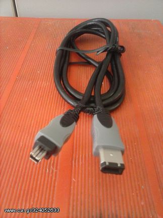 Καλώδιο (cable) FireWire 6pin σε 4pin 2m (IEEE 1394) Male/Male