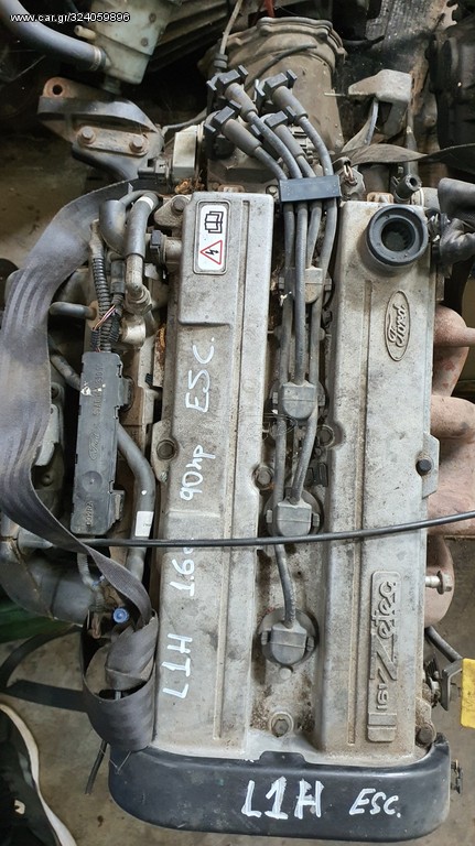 ΚΙΝΗΤΗΡΑΣ FORD ESCORT 1.6CC 90HP ΚΩΔΙΚΟΣ L1H ΜΕ ΣΑΣΜΑΝ 