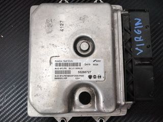 FIAT PANDA ΕΓΚΕΦΑΛΟΣ MARELLI MJD 8F3.P8,HW20P,55260727 ΕΤΟΙΜΟΣ ΠΡΟΓΡΑΜΜΑΤΙΣΜΕΝΟΣ(VIRGIN)