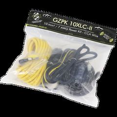 Ground Zero GZPK 10XLC-II Σετ Καλωδίων Ηχείων Αυτοκινήτου 10 mm² 7 AWG CCA 60 A Mini-ANL
