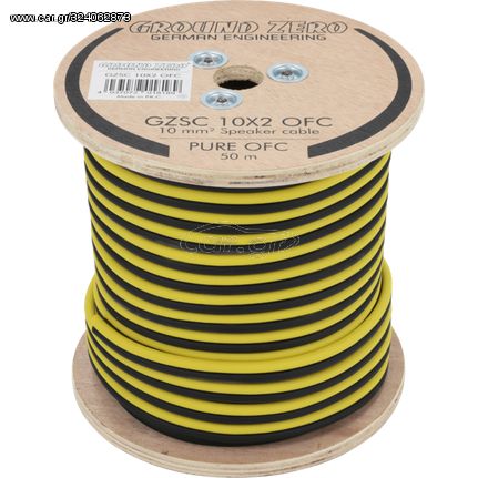 GROUND ZERO GZSC 10X2 OFC SPEAKER WIRE 2X 10 MM²