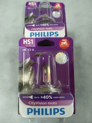 ΛΑΜΠΑ ΜΟΤΟ HS1 PHILIPS (CITY VISION MOTO. UP TO 40% MORE VISION) 12V 35/35W TEMX