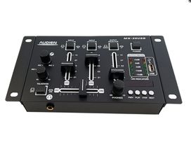 AUDIEN MX-26USB 3 CHANNEL DJ MIXER WITH USB FLASH DRIVE INPUT - AUDIEN
