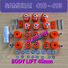 SAMURAI-LJ-80-SJ-410-SJ-413-SANTANA-ΤΑ ΠΑΝΤΑ ΑΠΟ ΑΝΤΑΛΛΑΚΤΙΚΑ==>> BODY LIFT 45mm ΛΑΣΤΙΧΑ ΚΑΡΟΤΣΑΣ