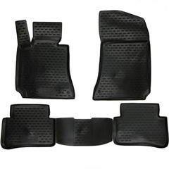 ΠΑΤΑΚΙΑ ΣΕ ΣΚΑΦΗ TPE ΛΑΣΤΙΧΟ ΓΙΑ MERCEDES E CLASS W212 03/2009-2016 ΣΕ ΜΑΥΡΟ ΧΡΩΜΑ NOVLINE - 4 ΤΕΜ.