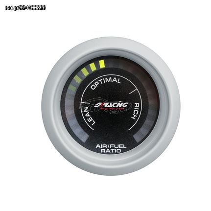 HALLMETER ΨΗΦΙΑΚΟ 52mm ΜΑΥΡΟ ΜΕ ΚΥΚΛΙΚΗ ΕΝΔΕΙΞΗ ΜΕΤΡΗΣΕΩΝ