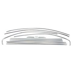 TRIM ΠΑΡΑΘΥΡΩΝ ΑΥΤΟΚΟΛΛΗΤΑ ΧΡΩΜΙΟΥ 12ΤΕΜ. ΓΙΑ VW JETTA 4D 2011+