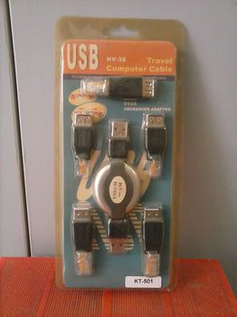 Καλώδιο (cable) USB to USB/LAN (travel)