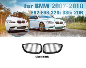 Μάσκες / Καρδιές Εμπρός BMW E92 /E93 2006-2010) Μαύρο Γυαλιστερό