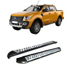 Ford Ranger (T6) 2012-2016 Σκαλοπάτια [Silver Combo]