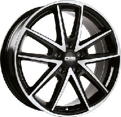 CMS C30 7X17''    GLOSS BLACK , POLISHED(JEEP RENEGADE & COMPASS) 