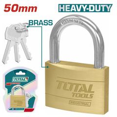 Λουκέτο ορειχάλκινο TOTAL Β.Τ. 50mm ( TLK32502 )