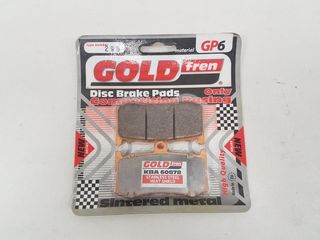 Τακάκια εμπρός Μεταλλικά Goldfren Daytona 675R 2009-2015
