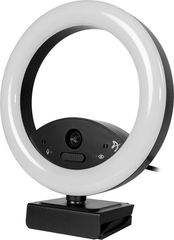 Arozzi Webcam Occhio Rl True Privacy με Ringlight και Μικρόφωνο 1080p Usb 2.0 - (AZ-OCCHIO-RL)