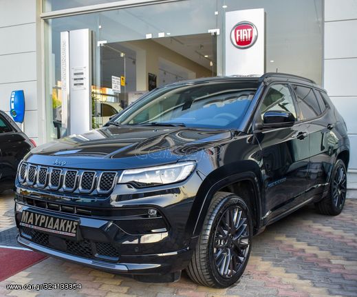 Car.gr - Jeep Compass '21 S 4xe plug-in Hybrid 1.3cc - 240hp ΜΕ ΑΠΟΣΥΡΣΗ
