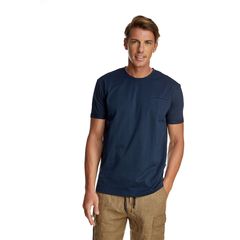 Gianni Lupo Ανδρικό Κοντομάνικο T-shirt σε Navy Blue Χρώμα LG1079F_DEEBL