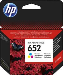 HP 652 Μελάνι Εκτυπωτή InkJet COLOR (F6V24AE)