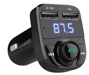 X8 Bluetooth Handsfree FM Transmitter Ανοιχτής Συνομιλίας
