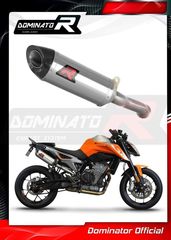 Dominator Εξάτμιση Τελικό HP8 S.Steel/Carbon End KTM Duke 890 2020 - 2023 Με Σιγαστήρα