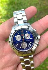 TAG Heuer Aquaracer Blue Chronograph Men's Watch