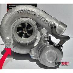 Υβριδική Τουρμπίνα της MuchBoost για Toyota Supra MK3 3.0 Turbo (MA70) 235HP, 238HP (T045)