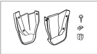ΛΑΣΠΩΤΗΡΕΣ ΠΙΣΩ ΣΕΤ HONDA ACCORD 4D / 5D '02 (08P09S1A600F 08P09S1A601F) ΓΝΗΣΙΑ ΑΞΕΣΟΥΑΡ