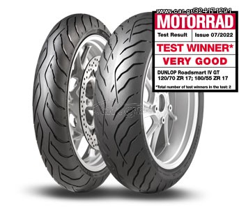 120/70-18 & 160/60-17 DUNLOP ROADSMART IV