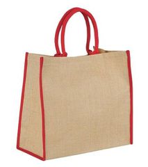 Harry τσάντα 40x35x20εκ 100% Jute PF Concept RED