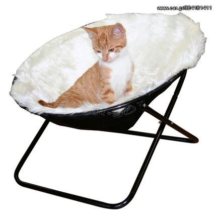 415650 Kerbl Cat Bed "Sharon" White 50 cm 82593