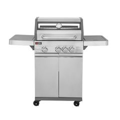 Ψησταριά υγραερίου GS GRILL VIEW 3+1 ΙΝΟΧ Thermogatz
