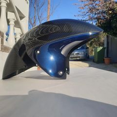 SUZUKI GSXR HAYABUSA gen1  Ολική βαφή μαύρο-μπλε πέρλα. Επισκευή- συγκόλληση- Επαναβαφή <<<Design By M.D.>>>.-thumb-10