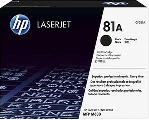 HP TONER 81A BLACK 10.5K - (CF281A)