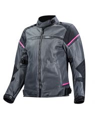 Ls2 Riva Lady Jacket Black/Dark Grey/Pink