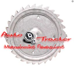 ΦΤΕΡΩΤΗ ΤΟΥΡΜΠΙΝΑΣ ΑΛΟΥΜΙΝΙΟΥ (ΖΗΣΟΠΟΥΛΟΥ&ΠΑΤΕΝΙΔΗ Φ90-Φ110) ΓΙΑ ΑΞΟΝΑ Ø28mm ΔΙΑΜ.=440mm Κωδ.: FTR-04