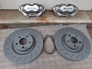 Mercedes 4πίστονα Brembo 344x32 W204 W212 R172 C-class CLK SLK AMG-thumb-9