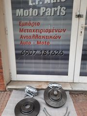  Mercedes 2πιστονα 330x28 Brembo W203 W209 R171 330x28 C-class CLK SLK AMG-thumb-1