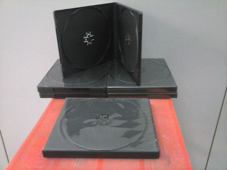 DVD-CD θήκη μαύρη 2 θέσεων μικρή (CD case black soft for 2 discks)