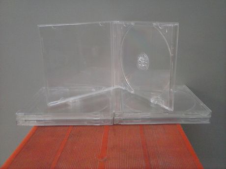 CD θήκη κανονική διαφανής (CD jewel case transparent)