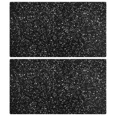 vidaXL Επιφάνεια Κοπής 2 τεμ. Σχέδιο Γρανίτη από Ψημένο Γυαλί