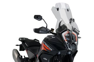 ΖΕΛΑΤΙΝΑ ΕΛΑΦΡΩΣ ΦΙΜΕ TOURING PLUS SMOKE ΜΕ VISOR ΓΙΑ KTM 1290 SUPER ADVENTURE S/R '21-'24 20817H | PUIG