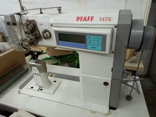 PFAFF 1474 Διβέλονη κολωνάτη αυτόματη για φόντια , απόσταση βελόνων 2,4mm