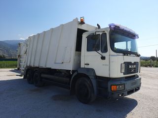 Απορριμματοφόρο MAN 2002 FE 310 ΜΟΝΟ Η ΠΡΕΣΣΑ-thumb-2