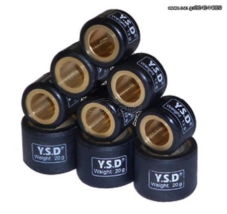 ΜΠΙΛΙΕΣ ΦΥΓΟΚΕΝΤΡΙΚΟΥ 16x13 (8gr/6τεμ) YSD