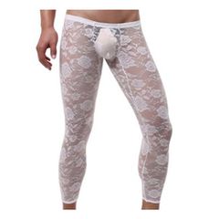 Μποξεράκι Sexy Lace Shorts (Λευκό)