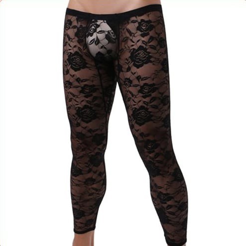 Μποξεράκι Sexy Lace Shorts (Μαύρο)