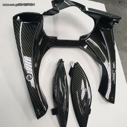 Αναλαμβάνουμε Βαφές Carbon - Hydrographics – Υδροβαφή Yamaha TDM 900 Πάνελ οργάνων, πίσω φτερό και πλαϊνά διακοσμητικά<<<Design By M.D.>>>.