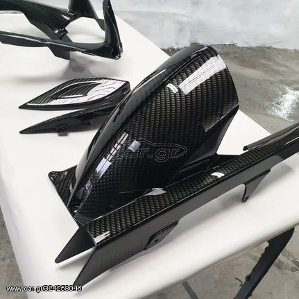 Αναλαμβάνουμε Βαφές Carbon - Hydrographics – Υδροβαφή Yamaha TDM 900 Πάνελ οργάνων, πίσω φτερό και πλαϊνά διακοσμητικά<<<Design By M.D.>>>.