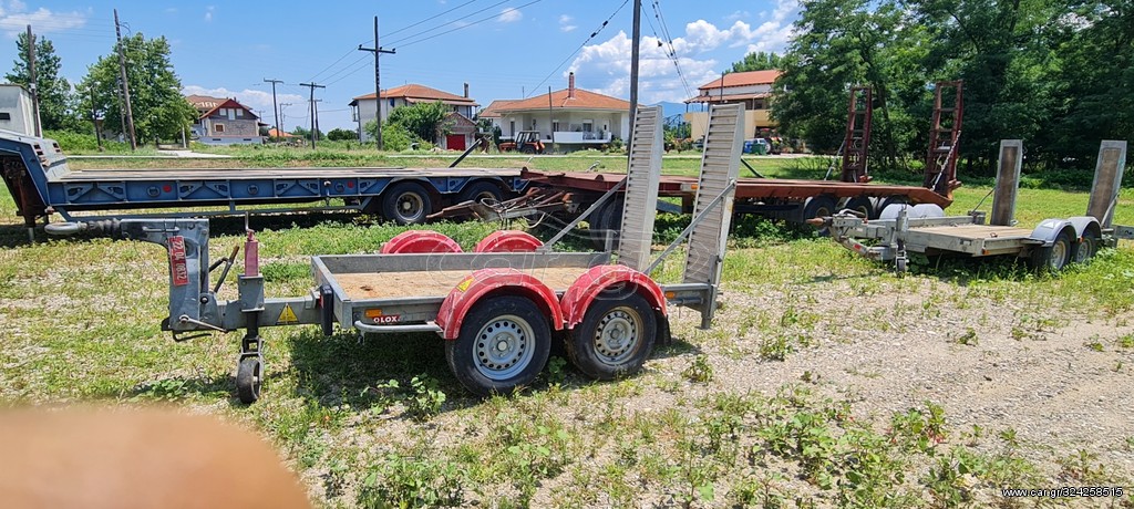 Μεταφοράς Μηχανημάτων 2015 Ecim 2 axle