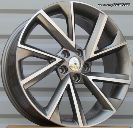 Nentoudis Tyres - Ζάντα Skoda Style 181 - 19'' - Gun Metal Machined